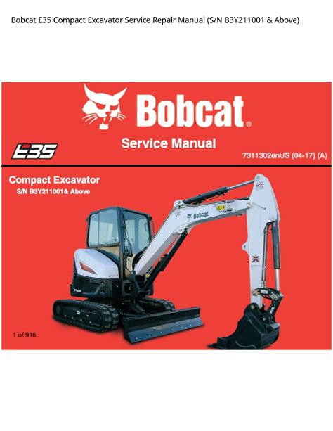 bobcat compact excavator b3y211001 operation and maintenance manual|bobcat repair manual pdf.